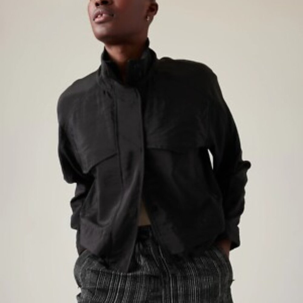 Athleta Arrival cropped jacket